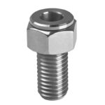 Inox buisloeplamphouder 2