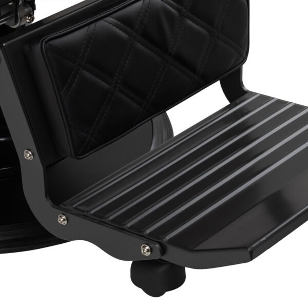 Kappersstoel Carlos Zwart 6