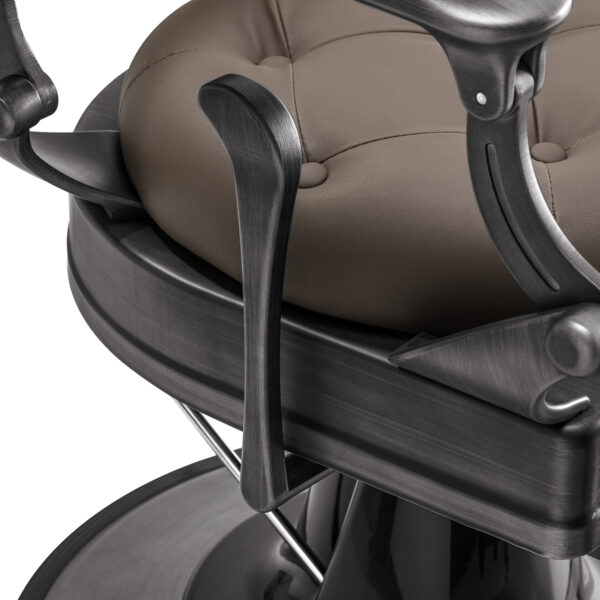 Kappersstoel Gabbiano Niccolo Bruin 9