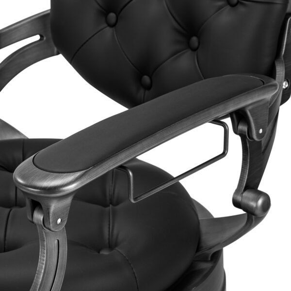 Kappersstoel Gabbiano Niccolo Zwart 10