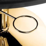 Kappersstoel Gabbiano Parma Gold Zwart 8