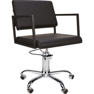 LOFT kappersstoel 01 P-7  chroom 1