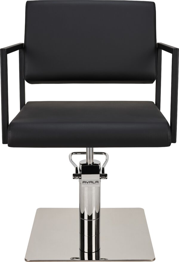 LOFT kappersstoel 01 P-7 vierkant zilver 3