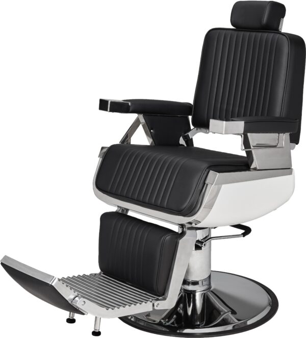 LORD BLACK kappersstoel en barberstoel 5