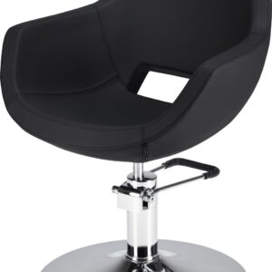 LORE R SKAJ kappersstoel en barberstoel zwart 1