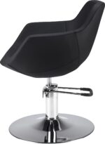 LORE R SKAJ kappersstoel en barberstoel zwart 3