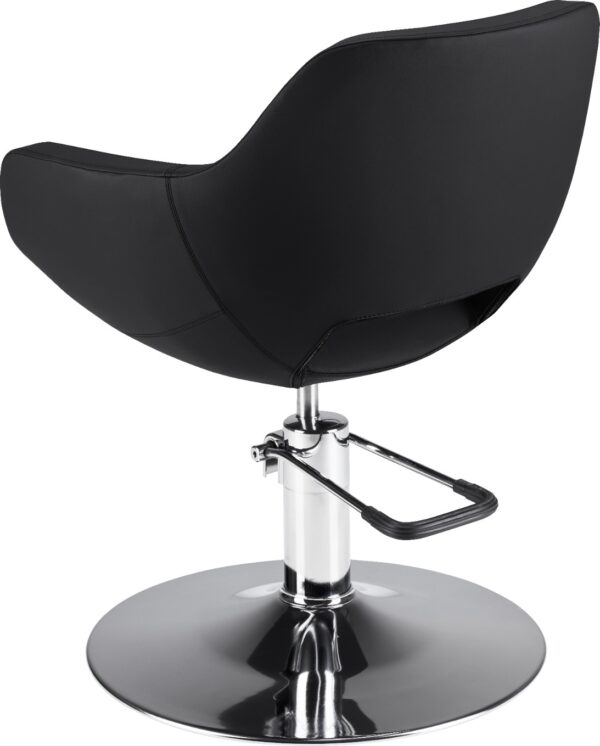 LORE R SKAJ kappersstoel en barberstoel zwart 4
