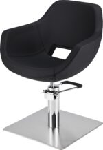 LORE S SKAJ kappersstoel en barberstoel zwart 1