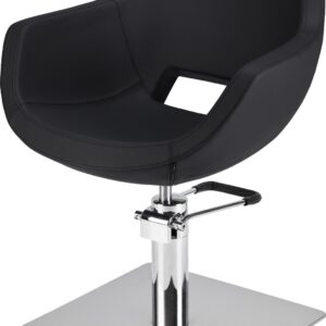 LORE S SKAJ kappersstoel en barberstoel zwart 1