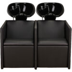 LUNA 2-PERSONEN wasunit kapper zwarte kom P-7 2