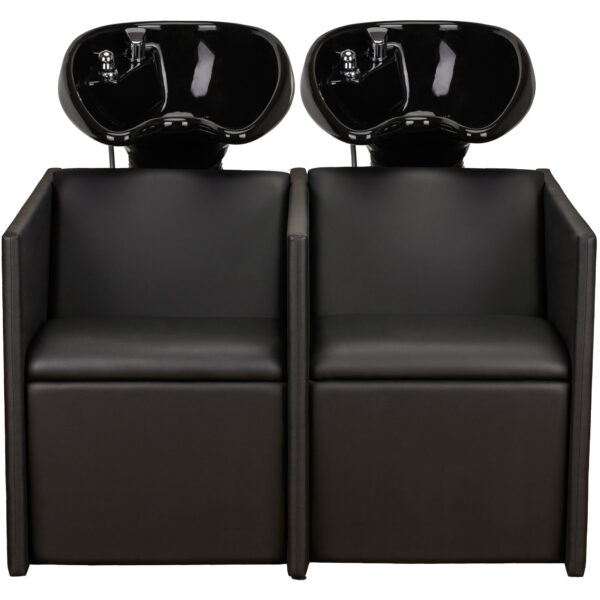 LUNA 2-PERSONEN wasunit kapper zwarte kom P-7 2