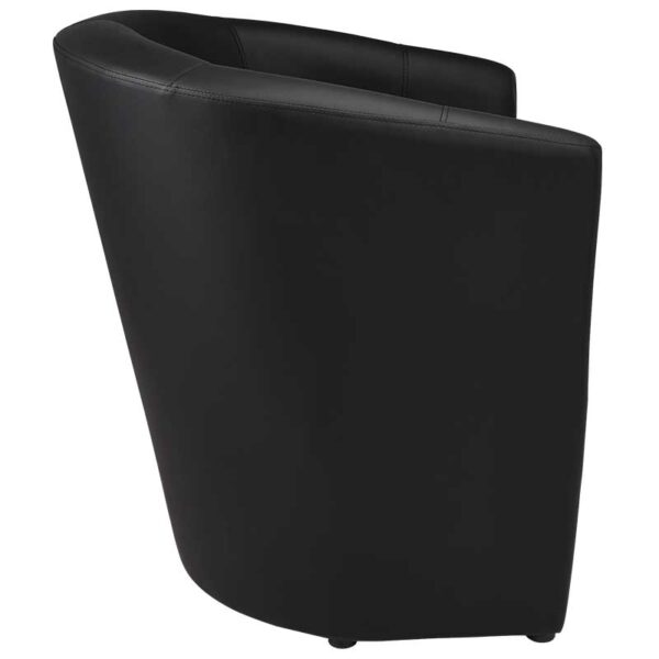 MILANO wachtkamerbank zwart 3