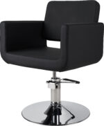 MILLE R SKAJ kappersstoel en barberstoel zwart 1