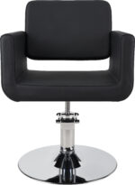 MILLE R SKAJ kappersstoel en barberstoel zwart 2