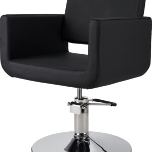 MILLE R SKAJ kappersstoel en barberstoel zwart 1