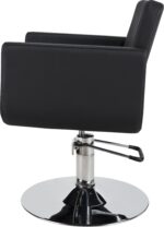 MILLE R SKAJ kappersstoel en barberstoel zwart 3