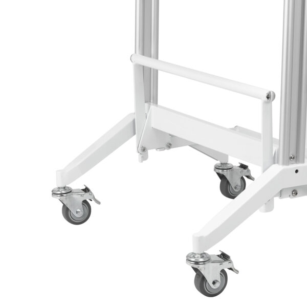 Mobiele kappers kaptafel met spiegel MI-03 wit 9