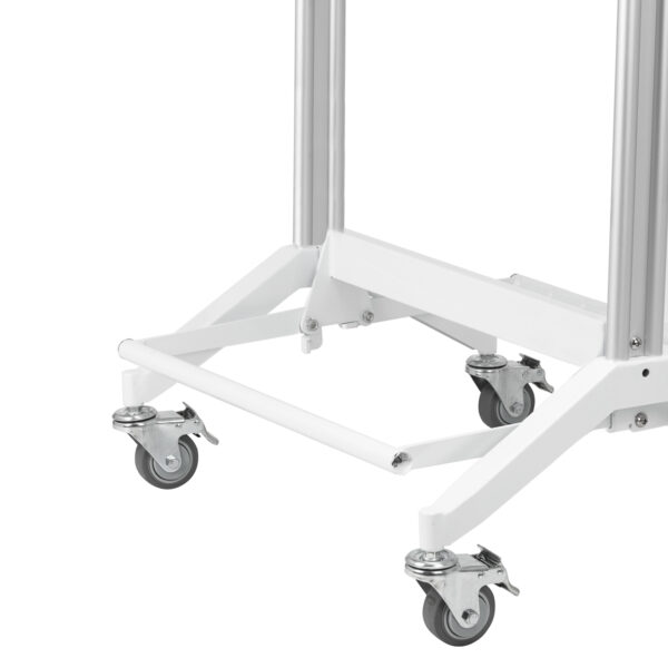 Mobiele kappers kaptafel met spiegel MI-03 wit 10