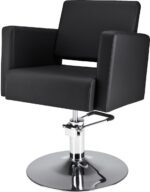 PREMIUM R SKAJ zwart kappersstoel en barberstoel 1