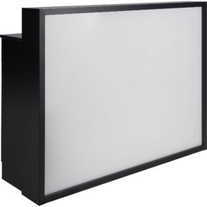 Receptiebalie met toonbank zwart 1