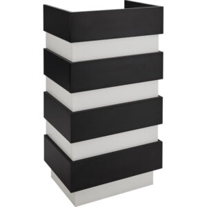 Reno kleine receptiebalie met toonbank zwart 1