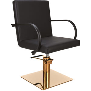 Rik kappersstoel G1 P-7 vierkant goud 1