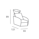 TECHNO wasunit kapper met stiksel witte kom zwarte behuizing P-7 3