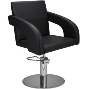 TINA 01 P-7 kappersstoel zilveren schijf 1