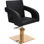 TINA kappersstoel G1 P-7 vierkant goud 1