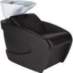 VANITY wasunit kapper witte kom S zwarte behuizing P-7 1