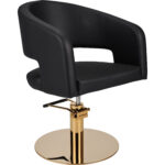 ZOE G1 P-7 kappersstoel gouden schijf 1