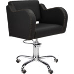 kappersstoel HOLLY 01 P-7 goud  zilver 1