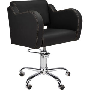 kappersstoel HOLLY 01 P-7 goud  zilver 1