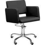 kappersstoel LEA 01 P-7  chroom 1