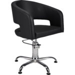kappersstoel ZOE 01 P-7 zwarte voeten 1