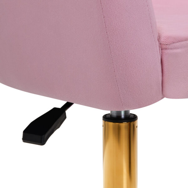 4Rico kapperssstoel QS-BL14G roze 8