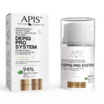 APIS DEPIQ PRO SYSTEM Depigmenterende nachtcrème-masker met α-arbutine 1%