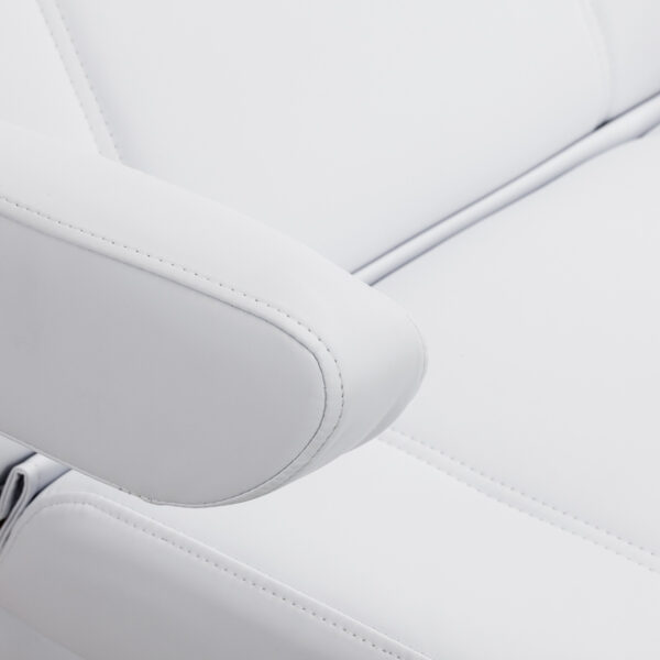 Azzurro Lux 4m witte cosmetische behandelstoel met houder 9