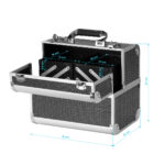 Cosmetische koffer 44 zwart 9