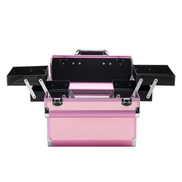 Cosmetische koffer roze 40 5