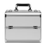 Cosmetische koffer zilver 40 6