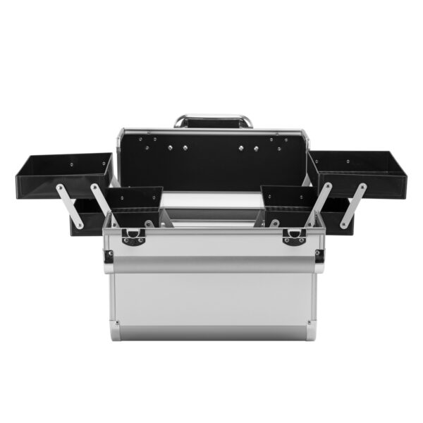 Cosmetische koffer zilver 40 5