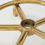 Cosmetische kruk tabouret 6001-G goud – roze tweede categorie 7