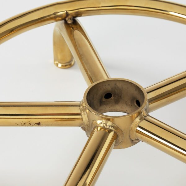 Cosmetische kruk tabouret 6001-G goud – roze tweede categorie 7