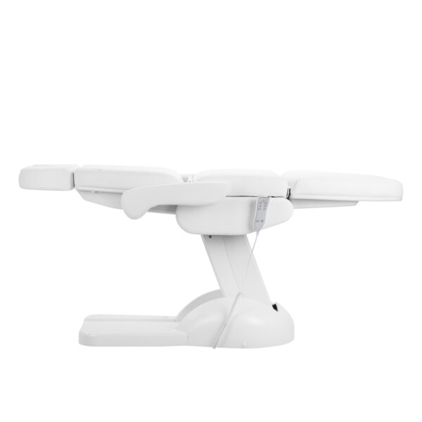 Elektrische cosmetische behandelstoel Azzurro Lux 3m wit met verwarming 6