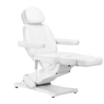 Elektrische cosmetische behandelstoel SILLON CLASSIC 3 motoren met verwarming tweede editie wit 3