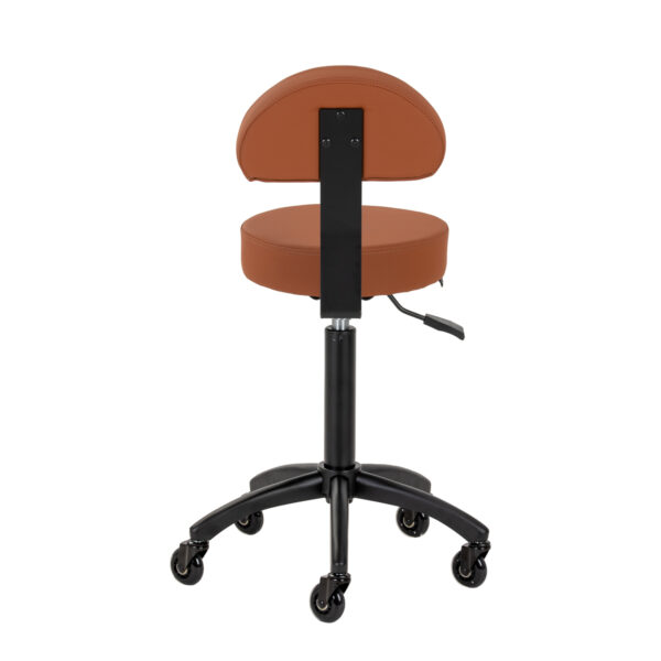 Gabbiano tabouret kapperskruk D026 bruin 3