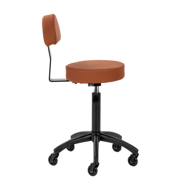 Gabbiano tabouret kapperskruk D026 bruin 4