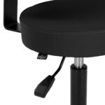Gabbiano tabouret kapperskruk D026 zwart 6
