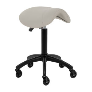 Gabbiano tabouret kapperskruk D032 grijsbeige 1